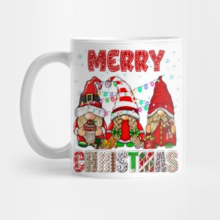 Merry Christmas Gnome Family Funny Xmas Tree Women Men Kids Mug